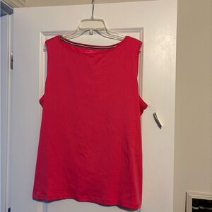 Talbots Bright Pink Sleeveless Tank Top